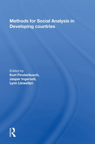 Бумажная книга «Methods for Social Analysis in Developing Countries» - фото №1
