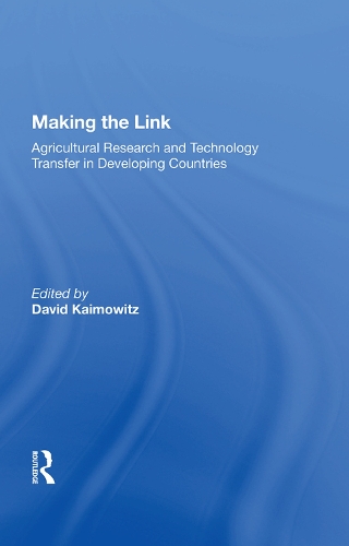 Паперова книга «Making the Link: Agricultural Research and Technology Transfer in Developing Countries» - фото №1