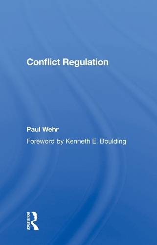 Паперова книга «Conflict Regulation», автор Пол Вер - фото №1
