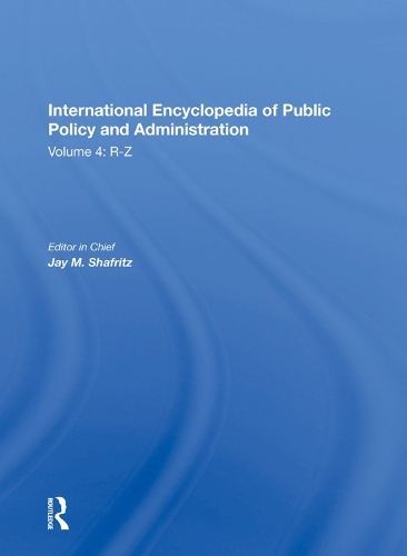Бумажная книга «International Encyclopedia of Public Policy and Administration Volume 4», автор Джей Шафриц - фото №1