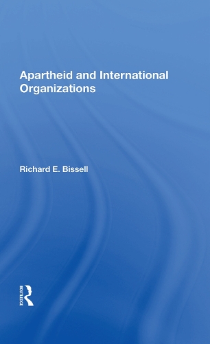 Бумажная книга «Apartheid & Intl Org/h», автор Ричард Бисселл - фото №1