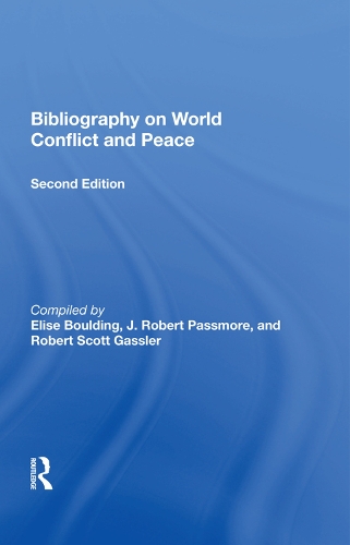 Паперова книга «Bibliography On World Conflict And Peace», автор Еліза Боулдінг - фото №1