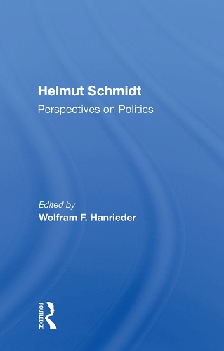 Бумажная книга «Helmut Schmidt: Perspectives On Politics» - фото №1