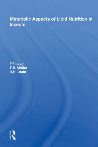 Бумажная книга «Metabolic Aspects of Lipid Nutrition in Insects» - фото №1