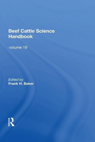 Бумажная книга «Beef Cattle Science Handbook, Vol. 19» - фото №1