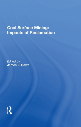 Паперова книга «Coal Surface Mining: Impacts of Reclamation» - фото №1