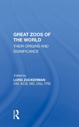 Бумажная книга «Great Zoos Of The World: Their Origins And Significance» - фото №1