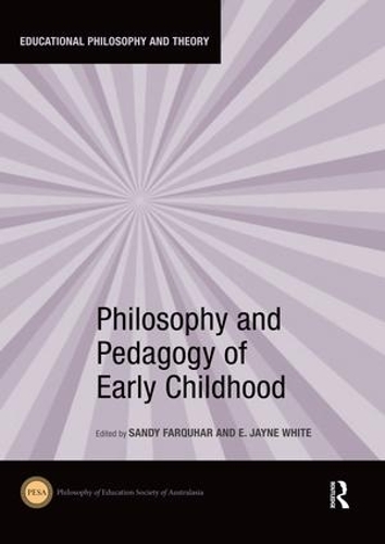 Бумажная книга «Philosophy and Pedagogy of Early Childhood» - фото №1