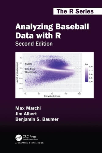 [object Object] «Analyzing Baseball Data with R, Second Edition», авторів Бенджамін С. Баумер, Джим Альберт, Макс Марчі - фото №1