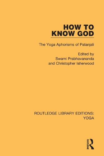 Бумажная книга «How to Know God: The Yoga Aphorisms of Patanjali» - фото №1