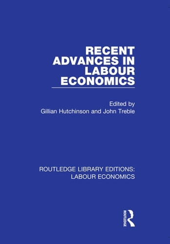 Бумажная книга «Recent Advances in Labour Economics» - фото №1