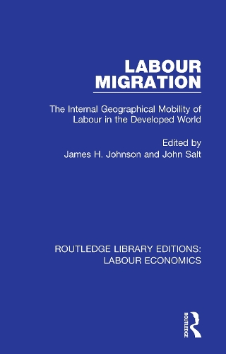 Бумажная книга «Labour Migration: The Internal Geographical Mobility of Labour in the Developed World» - фото №1