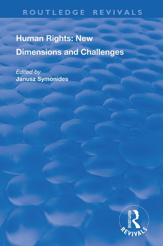 Бумажная книга «Human Rights: New Dimensions and Challenges» - фото №1