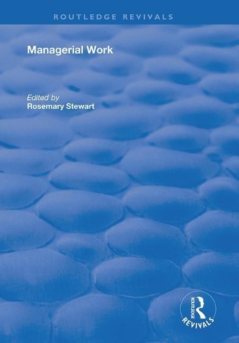Бумажная книга «Managerial Work» - фото №1