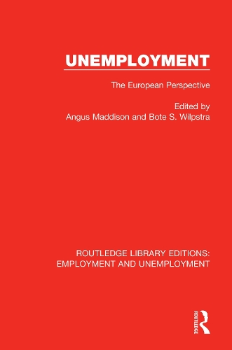 Бумажная книга «Unemployment: The European Perspective» - фото №1