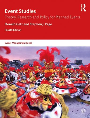 Бумажная книга «Event Studies: Theory, Research and Policy for Planned Events», авторов Дональд Гетц, Стивен Дж. Пейдж - фото №1