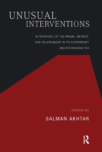 Паперова книга «Unusual Interventions: Alterations of the Frame, Method, and Relationship in Psychotherapy and Psychoanalysis», автор Салман Ахтар - фото №1