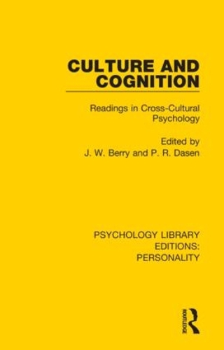 Бумажная книга «Culture and Cognition: Readings in Cross-Cultural Psychology» - фото №1