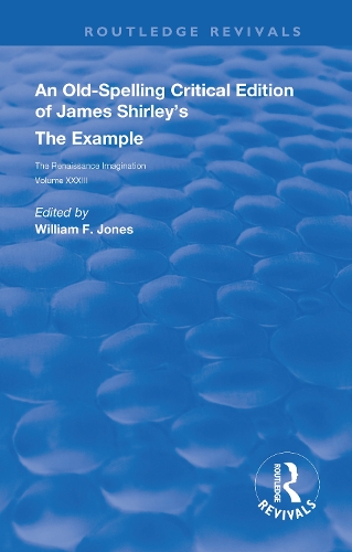 Бумажная книга «An Old-Spelling Critical Edition of James Shirley's The Example» - фото №1