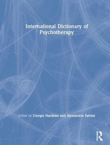 Бумажная книга «International Dictionary of Psychotherapy» - фото №1