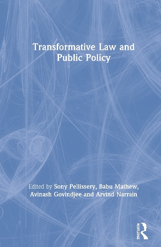 Бумажная книга «Transformative Law and Public Policy» - фото №1