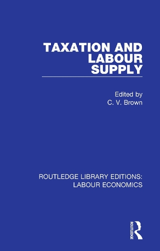 Бумажная книга «Taxation and Labour Supply» - фото №1