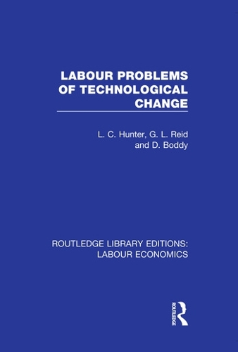 Паперова книга «Labour Problems of Technological Change», авторів Д. Бодді, Г. Л. Рід, Л. К. Хантер - фото №1