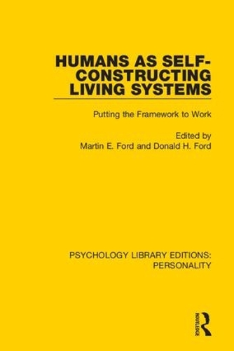 Паперова книга «Humans as Self-Constructing Living Systems: Putting the Framework to Work» - фото №1