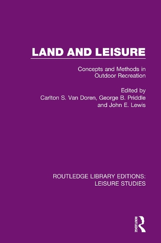 Бумажная книга «Land and Leisure: Concepts and Methods in Outdoor Recreation» - фото №1