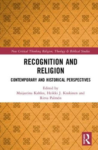 Паперова книга «Recognition and Religion: Contemporary and Historical Perspectives» - фото №1