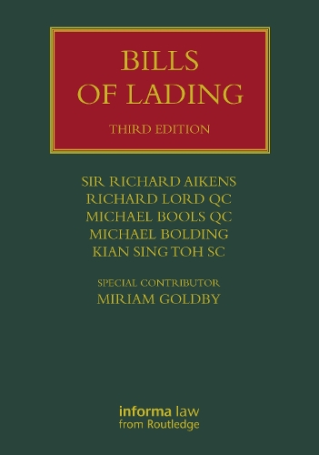 Бумажная книга «Bills of Lading», авторов Киан Синг Тох, Майкл Болдинг, Майкл Боулс, Ричард Лорд, Сэр Ричард Эйкенс - фото №1