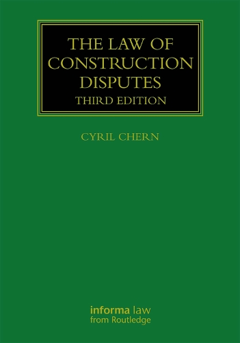 Бумажная книга «The Law of Construction Disputes», автор Сирил Черн - фото №1