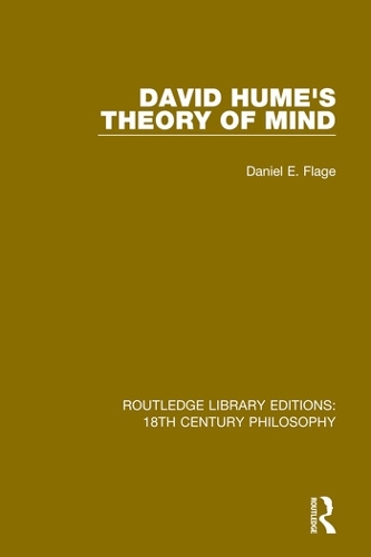 Паперова книга «David Hume's Theory of Mind», автор Деніел Е. Флейдж - фото №1