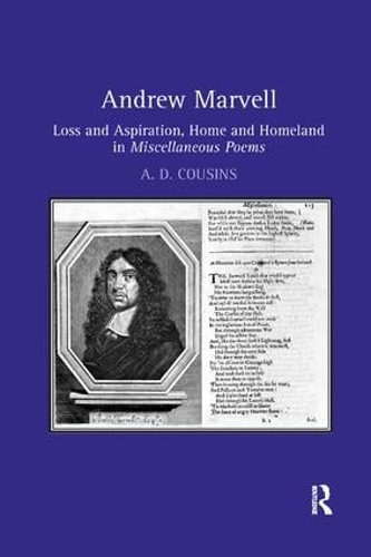 Бумажная книга «Andrew Marvell: Loss and aspiration, home and homeland in Miscellaneous Poems», автор А. Д. Кузинс - фото №1