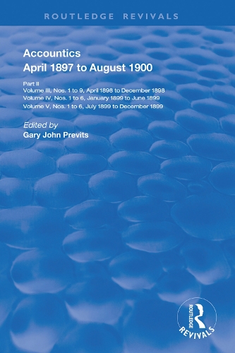 Бумажная книга «Accountics, Part II: April 1897 to August 1900» - фото №1