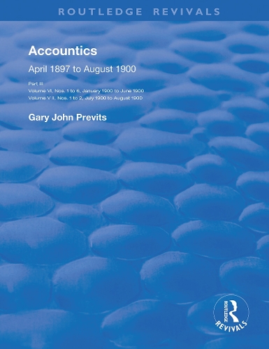 Паперова книга «Accountics, Part III: January 1900 to August 1900» - фото №1
