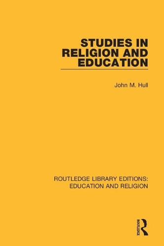 Бумажная книга «Studies in Religion and Education», автор Джон М. Халл - фото №1