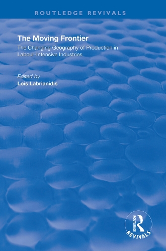 Бумажная книга «The Moving Frontier: The Changing Geography of Production in Labour-Intensive Industries» - фото №1