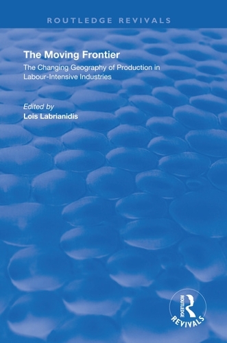 Бумажная книга «The Moving Frontier: The Changing Geography of Production in Labour-Intensive Industries» - фото №1
