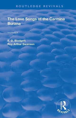 Бумажная книга «The Love Songs of the Carmina Burana» - фото №1