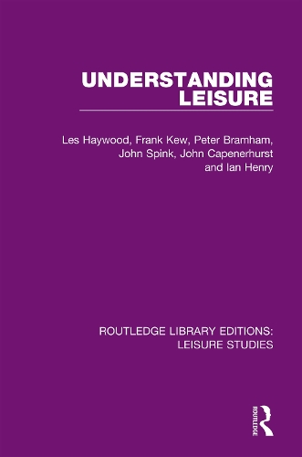 Паперова книга «Understanding Leisure», авторів Френк Кью, Ієн Генрі, Джон Капенерхерст, Джон Спінк, Лес Хейвуд, Пітер Брамхем - фото №1