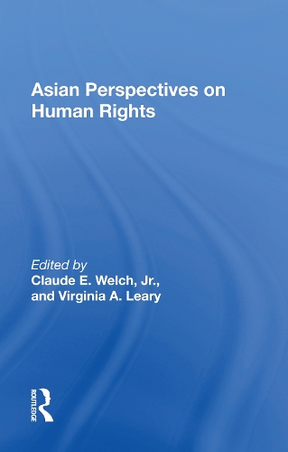 Бумажная книга «Asian Perspectives On Human Rights», автор Клод Уэлш - фото №1