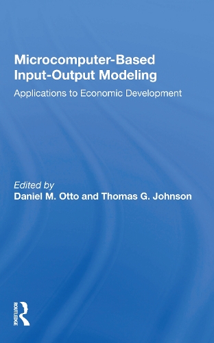 Паперова книга «Microcomputer Based Input-output Modeling: Applicatons To Economic Development» - фото №1