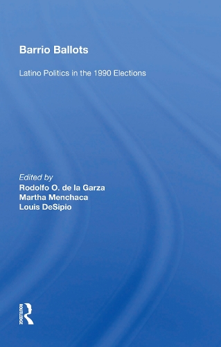 Бумажная книга «Barrio Ballots: Latino Politics In The 1990 Elections», автор Родольфо О. де ла Гарса - фото №1