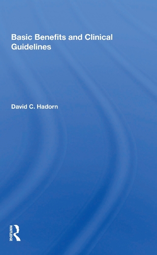Бумажная книга «Basic Benefits and Clinical Guidelines» - фото №1