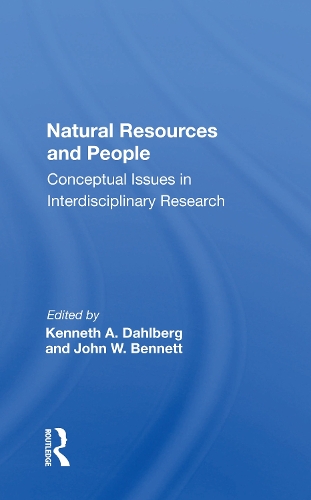 Паперова книга «Natural Resources and People: Conceptual Issues in Interdisciplinary Research» - фото №1