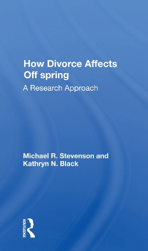 Бумажная книга «How Divorce Affects Offspring: A Research Approach», автор Майкл Р. Стивенсон - фото №1