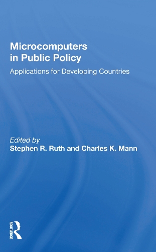 Бумажная книга «Microcomputers In Public Policy: Applications For Developing Countries» - фото №1