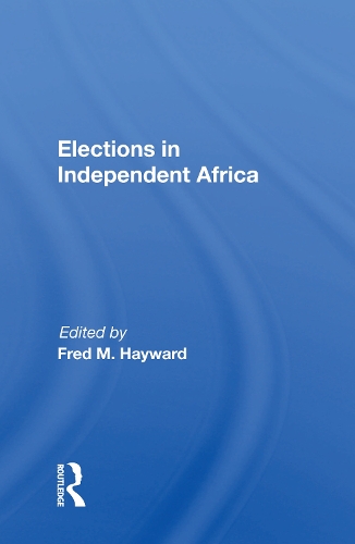 Бумажная книга «Elections In Independent Africa» - фото №1