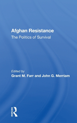 Паперова книга «Afghan Resistance: The Politics Of Surivival» - фото №1